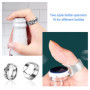 Anneau Décapsuleur, 6 Pcs Bagues Décapsuleur pour Enlever les Bouchons des Bouteilles, Anneau de Tire-bouchon Utilise toutes Sor