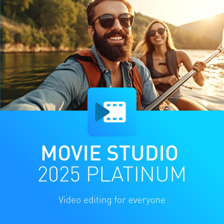 MAGIX Movie Studio 2025 Platinum - Montage vidéo pour tous | logiciel de montage vidéo | logiciel de montage vidéo | pour Window