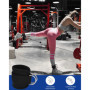 2Pcs Sangle Cheville Musculation Poulie, Sangle de Cheville Musculation Con Rembourré, Sangle Musculation et de Fitness sur Le C