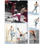 2Pcs Sangle Cheville Musculation Poulie, Sangle de Cheville Musculation Con Rembourré, Sangle Musculation et de Fitness sur Le C