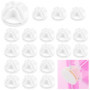 LANSKYLAN 20 Pcs Connecteur en Plastique de Cube Connecteurs Cubiques en Plastique Clip Organisateur Modulaire en Rainure Croisé
