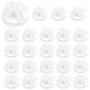 LANSKYLAN 20 Pcs Connecteur en Plastique de Cube Connecteurs Cubiques en Plastique Clip Organisateur Modulaire en Rainure Croisé