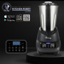 STARLYF Chef Tony Kitchen Robot de cuisine, 500 W, 10 vitesses, multifonction, hache, mélange, broyage, bout, cuisine, températu