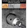 Jeu de Scie Cloche Beton avec 350 mm est SDS Plus Poignée Barre de Connexion avec 30 40 50 mm Trepans pour Beton pour Percer Des