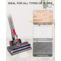 Brosse Compatible avec Les Aspirateurs Dyson V7,V8,V10,V11,V15 Tête de Nettoyage à Entraînement Direct avec Rouleau Poils Durs A