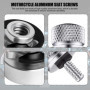 ROOBZE Jeu d'écrous de Boulons de Fixation de Siège de Moto 1 jeu siège Montage Boulon selle de moto en aluminium avec filetage 