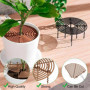 Protection Plante Chat, 2 Pièces Grilles de Pots de Plantes Cache-Pot de Fleurs Jusqu'à 30 cm Couvercle de Protection du Sol pou