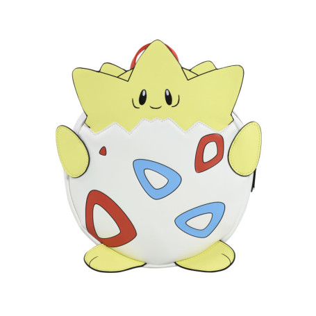 Loungefly Pokemon - Togepi - Mini Backpack - Sac Mignon à Collectionner - Idée de Cadeau - Produits Officiels - pour Les Garçons
