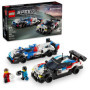 LEGO Speed Champions Voitures de Course BMW M4 GT3 et BMW M Hybrid V8, Véhicules Jouet pour Enfants, 2 Modèles à Construire, 2 F
