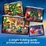 LEGO City 60436 Calendrier de l'Avent 2024, compte à rebours des vacances pour les enfants de 5 ans et plus, 24 surprises pour e