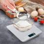 Balance de cuisine numérique : 10 kg/1 g, rechargeable par USB, avec écran LCD et fonction tare - Balance de cuisine professionn