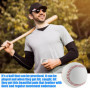 LEKEFETO 4 pièces de balles de Baseball Professionnelles Cousues à la Main Baseball 9 Pouces PU Soft Basebälle Match Elite, Soft