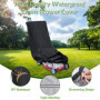 TNOMSNO Housse Protection Tondeuse, Housse de Tondeuse Gazon Imperméable Housse de Tondeuse à Gazon, Housse de Tondeuse en Polye