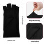 3 Paires Gants Anti UV, Mitaine Femme, Gant Anti UV pour Lampe UV Ongles Gel, Sport, Conduite, Jardinage, Protection Solaire Quo