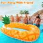 COOLJOYA Flottant Hamac Gonflable Hamac Flottant Piscin Recliner Matelas Fauteuil Gonflable Chaise Longue Flotteur Jouets de Pis
