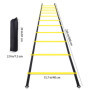 Échelle de Coordination Agility Ladder avec échelons Robustes, 6 m, échelle de Coordination de Football, échelle de Sport, échel