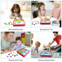Legpador Mosaique Enfant pour dès 2 ans, Coffret Mosaïques, Puzzle de Mosaïque Créatif, Educatif Cadeau Montessori, Jouets Éduca