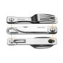 ROXON C1 3 en 1 Acier inoxydable Couteau et cuillère détachables pour Le Camping, adapté au Camping et à la randonnée