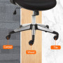 Gvolatee 5 pièces roulette chaise de bureau 11mm x 22mm 360° Rotation pour jeu chaises, roulette pivotantes conception à double 