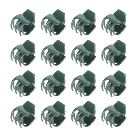 KINGLAKE 60 Pieces Clips de Support Plante,Clips pour Plantes Grimpantes,Clips Orchideen,Clips Attache Tuteur,Jardin Clips de Fi