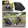 Couverture Universelle pour Remorque,Housse de Remorque de Vélo,Vélo en Tissu Oxford 420D,remorque de vélo en tissu Oxford,Pour 