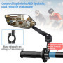 Vankarr 2 Pièces Retroviseur Velo Electrique Retroviseur Trotinette Electrique Rétroviseur Vélo Pliable Rétroviseurs Compatibles