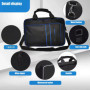 Lelukee Sac de transport Lelukee pour PS5, Housse de protection antichoc du système de jeu pour console PS5 et accessoires