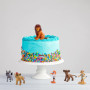 HERMJ Le Roi Lion Figurines 12 Pièces,Lion King Figurine Gâteau Topper, pour Enfants Décor de Fête