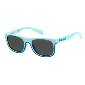 Polaroid Kids PLD 8041/s Sunglasses, 2X6/M9 Teal TURQUOI, S Unisex