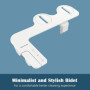 Bidet - Toilette Japonaise - Bidet Toilette WC - Bidet Portable pour WC - WC japonais Bidet WC - Jet Toilette WC - Cuvette Japon
