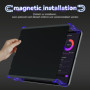 IPROKKO Film de protection d'écran magnétique pour iPad Air 11" 2024, amovible, anti-éblouissement, filtre de confidentialité
