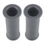 Poignée Guidon Motoculteur 25Mm, Griffe, pour Moto, Confortables en Caoutchouc Antidérapant, Paire De Poignées U