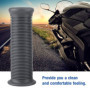 Poignée Guidon Motoculteur 25Mm, Griffe, pour Moto, Confortables en Caoutchouc Antidérapant, Paire De Poignées U