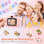 Appareil Photo Enfant Selfie, MXTIMWAN 1080p Appareil Photo Numérique, HD Selfie Apareille Photo 32G, Mini Caméra Rechargeable C