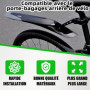 RBRL Garde - Boue de Vélo Universelle Réglable, Epaissir Elargir Set de Garde-Boue vélo pour VTT/BMX pour protéger de l'eau et d