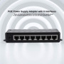 8 Ports POE Adaptateur, Injecteur POE DC12V-48V Passive POE Adaptateur POE Power Over Ethernet POE Module d'alimentation Injecto