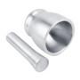 Acier Inoxydable Mortier Pilon Broyeur Haricots Épices Ail Alimentaire Outil De Cuisine