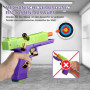 Pistolet Jouet Automatique pour Enfants – Mécanique avec Éjection de Douilles, pour Filles et Garçons