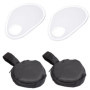 2 Pièces Diffuseur de Flash, Diffuseur Flash pour Appareil Photo, Portable Pliable avec Sac De Rangement, pour Objectifs D'appar