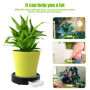 xyuayamz Porte Plante a roulettes, Support Plante Roulette Rond ø 20cm, Capacité de Charge 50kg, Support Pot de Fleur avec Boîte