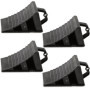 GAsupply Lot de 4 cales de roue en plastique avec poignée pour voiture, remorque, caravane, camping-car, style vintage industrie