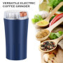 Moulin à Café, 300W Moulin à Café Électrique, Moulin a Graines avec Lames en Acier Inoxydable Coffee, Grinder Electrique Réglabl