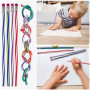 Firschoie 25 Pièces Crayons Souples Flexibles mit Gomme, Crayons de Courbure Magiques, Durable Crayon Flexible, Crayon de Couleu