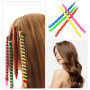 TogtherKings Bigoudis Spirale Sans Chaleur Magic Coiffeur Rouleaux De Cheveux Salon Outils Tige En Plastique Longue Kit Coiffure
