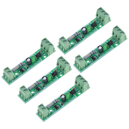 GERUI Lot de 5 modules optocoupleurs 1 canal 220 V AC / 220 V - Isolation optocoupleur - Microcontrôleur - Détection de présence