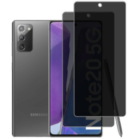 KELOLIN [2 pièces] Anti Espion Verre Trempé Protection écran Pour Samsung Galaxy Note 20 5G 9H Dureté, Anti Rayures, Confidentia
