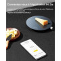 HOTO Balance de Cuisine Numérique Intelligente, Balance de Cuisine Électronique, Max 3000g, Precision 0.1g, Connexion à l'App, C