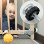 4pcs Fixation par Pression pour la Barrières d’escaliers et de Portes Barrière de Bébé Fixation de la Barrière de Sécurité pour 