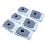 KENSHIRE Lot de 6 sacs d'aspirateur compatibles avec iRobot i7, i7 Plus, i3 i6+, i8 Plus, S9+ Plus Series E5, E6, E7, tous les m