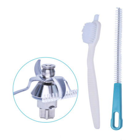 Poweka Brosse de Nettoyage pour Lames Compatible avec Vorwerk Thermomix Tm6 Tm5 Tm31 Tm21 Robot de Cuisine, Lot de 2 Brosses pou